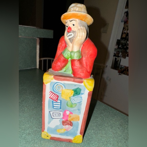 Fambro Emmitt Kelly Jr Hobo Clown Figurine - Picture 1 of 4